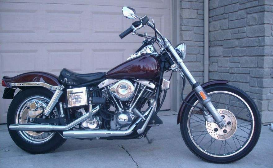 1981 harley davidson wide shop glide